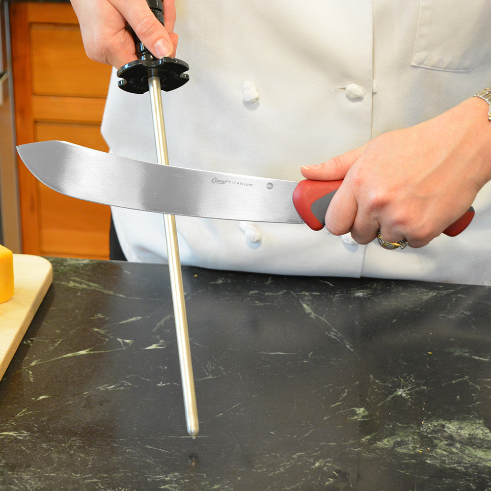 10'' Titanium Bonded® Kitchen Butcher Knife with Antimicrobial Protection