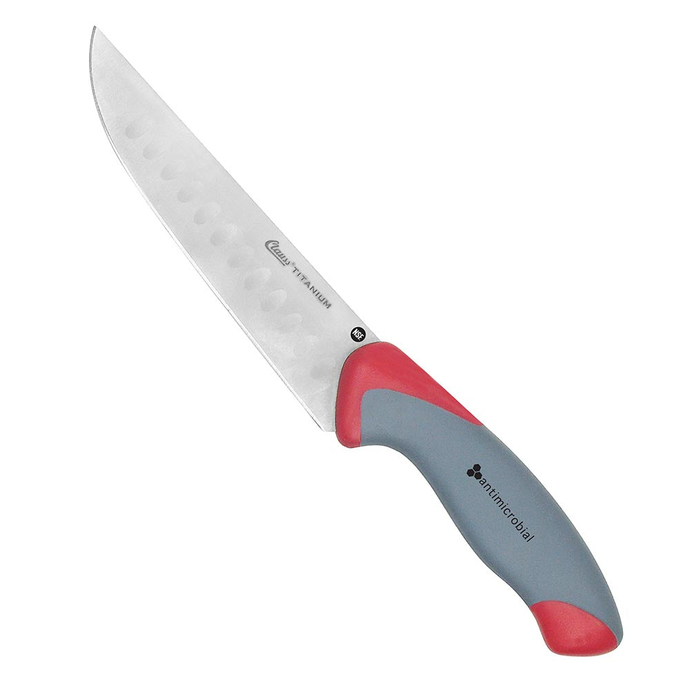 6'' Titanium Bonded® Kitchen Chef? Santoku Blade Knife with Antimicrobial Protection