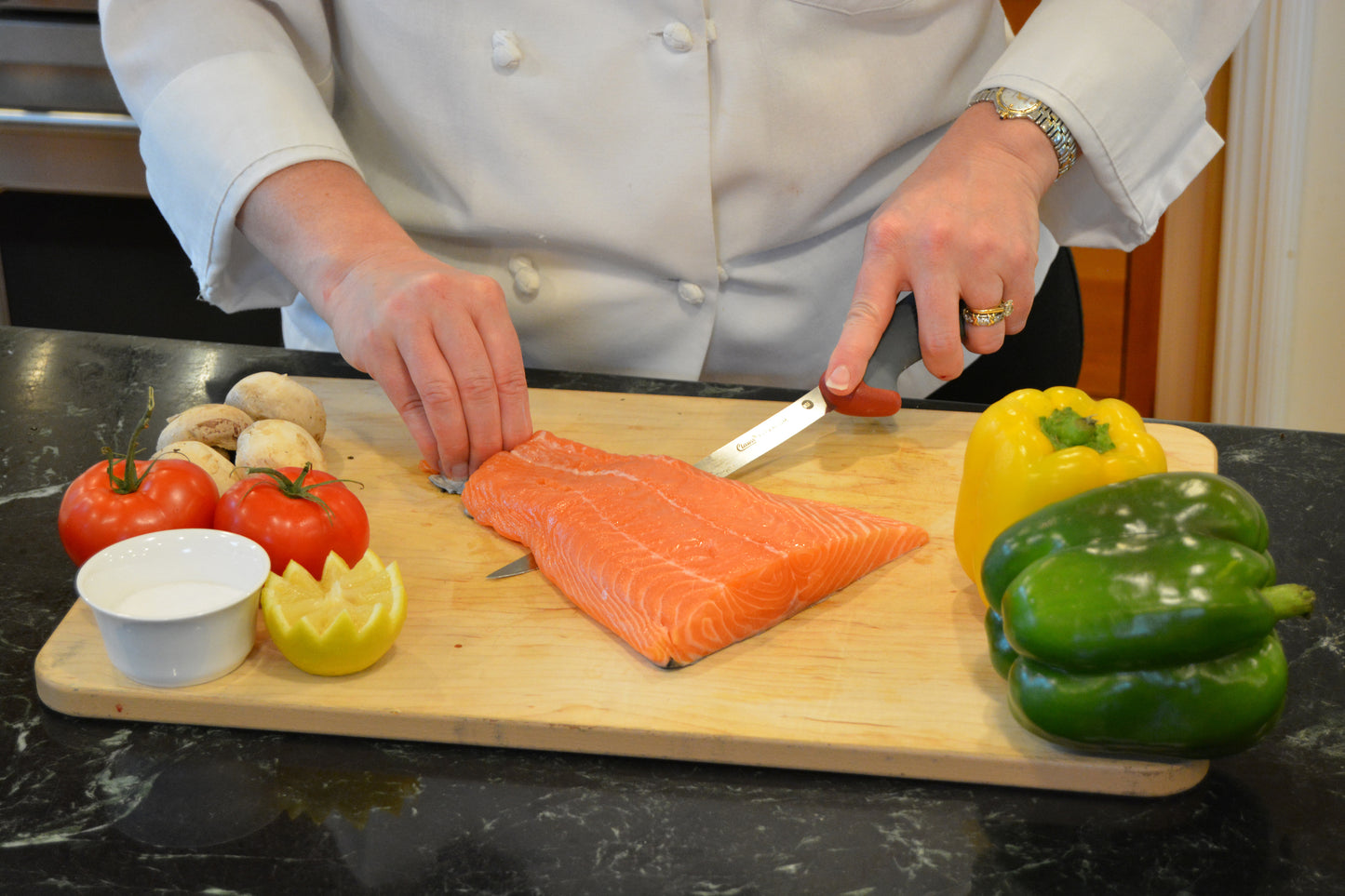 9'' Titanium Bonded® Kitchen Filet Knife with Antimicrobial Protection